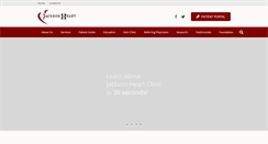 Desktop Screenshot of jacksonheart.com